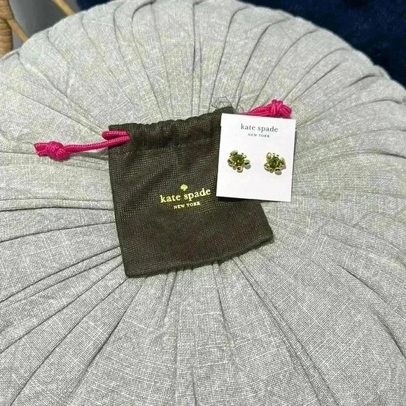 Kate Spade New York Forest Nouveau  Stone Studs - Picture 1 of 5